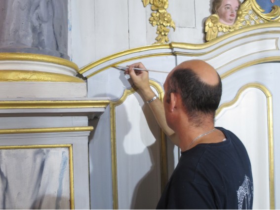 Atelier Giordani - Conservation - Restauration
Edifice – Mobilier - Sculpture – Objets d’art – Moulage –
Pierre, bois métal, polychromie et dorure - Décors peints