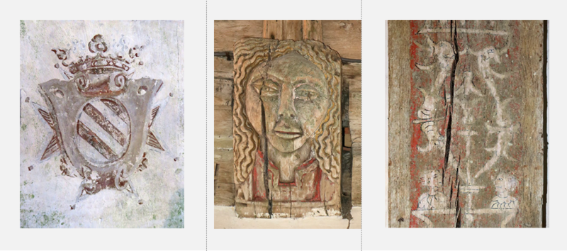 Atelier Giordani - Conservation - Restauration
Edifice – Mobilier - Sculpture – Objets d’art – Moulage –
Pierre, bois métal, polychromie et dorure - Étude préalables de l'église paroissiale - Étude en collaboration avec Esther Albandea - OPÉRATIONS RÉALISÉES : 

- Cartographie 
- Relevés 
- Sondages 
- Diagnostics 
- Proposition de traitement 
- Chiffrage 
- Peinture murale
- boiserie
- mobilier