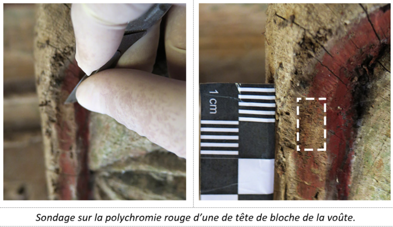 Atelier Giordani - Conservation - Restauration
Edifice – Mobilier - Sculpture – Objets d’art – Moulage –
Pierre, bois métal, polychromie et dorure - Étude préalables de l'église paroissiale - Étude en collaboration avec Esther Albandea - OPÉRATIONS RÉALISÉES : 

- Cartographie 
- Relevés 
- Sondages 
- Diagnostics 
- Proposition de traitement 
- Chiffrage 
- Peinture murale
- boiserie
- mobilier