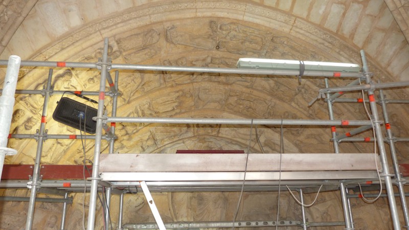 Atelier Giordani - Conservation - Restauration
Edifice – Mobilier - Sculpture – Objets d’art – Moulage –
Pierre, bois métal, polychromie et dorure - Conservation restauration du Portail royal Sud de la Cathédrale Saint Julien - Pierre polychrome - - Dessalements ponctuels
- Dépoussiérage soigneux
- Refixage des vestiges de polychromie
- Nettoyage par micro-gommage
- Nettoyage par désincrustation photonique
- Consolidation chimique de la pierre
- Renforts structurels
- Purges et reprises des joints d'appareillages 
- Traitement des éléments métalliques
- Retouches ponctuelles
- Patine d'harmonisation