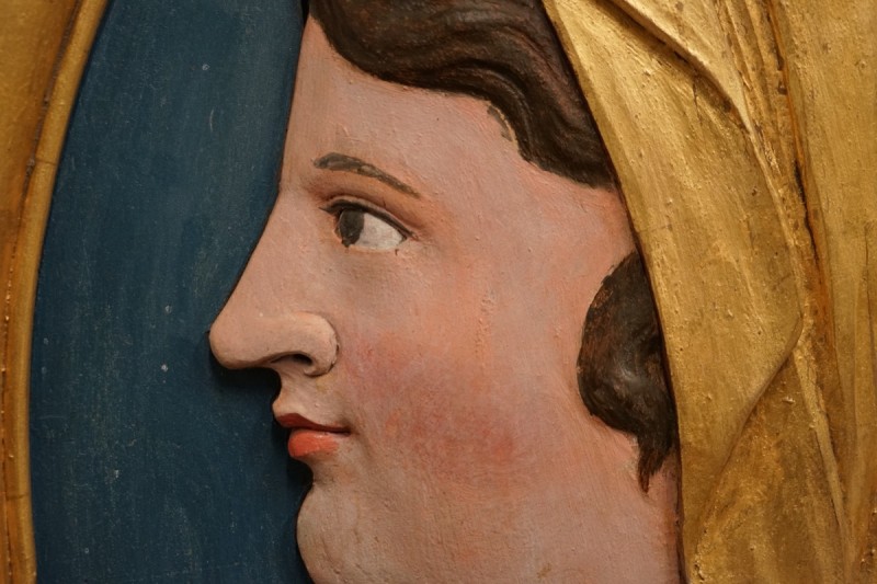 Atelier Giordani - Conservation - Restauration
Edifice – Mobilier - Sculpture – Objets d’art – Moulage –
Pierre, bois métal, polychromie et dorure - Conservation-restauration – Retable majeur - Bois peint - OPÉRATIONS RÉALISÉES
-	Dépose, transfert et dépoussiérage
-	Traitement insecticide curatif et consolidation des bois 
-	Révision et consolidation des assemblages
-	Restitution et compléments des éléments manquants
-	Greffes
-	Nettoyage et fixage
-	Masticages, réintégrations colorées, 
dorure à la mixtion et mises en cire
- Transfert et repose