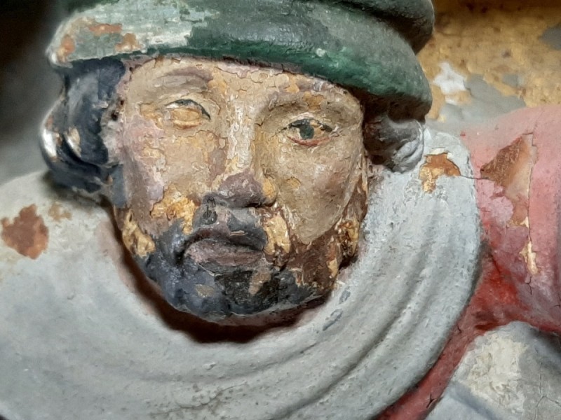 Atelier Giordani - Conservation - Restauration
Edifice – Mobilier - Sculpture – Objets d’art – Moulage –
Pierre, bois métal, polychromie et dorure - Conservation-restauration générale du choeur : Retable majeur et son maître-autel - Pierre calcaire, maçonnerie et plâtre, bois ; décors peints, dorés et argentés - OPÉRATIONS RÉALISÉES
-	Dépoussiérage, refixage, nettoyage
-	Comblement des lacunes, ragréage et masticage
-	Restitution d’éléments manquants par prise d’empreinte et moulage
-	Dégagement mécanique par clivage au scalpel
-	Allègement de la bronzine
-	Retouches sur les décors peints, dorés (or mica) et argentés (argent minéral Iriodin)
-	Dorure à la mixtion
-	Restitution des fonds (peinture acrylique) à partir de sondages
-	Patines d’harmonisation