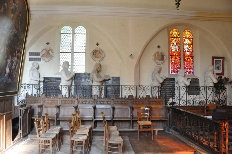 Atelier Giordani - Conservation - Restauration
Edifice – Mobilier - Sculpture – Objets d’art – Moulage –
Pierre, bois métal, polychromie et dorure - Travaux de restauration des six orants des seigneurs d’Aubigny - Statue en pierre et terre cuite - Déposés, traités en atelier et remontés

OPÉRATIONS RÉALISÉES
-	Dépose, transport, repose
-	Nettoyage microsablage et par compresses
-	Consolisation au silicate d’éthyle
-	Extraction des goujons ferreux
-	Collage et goujonnage (goujon carbone)
-	Ragréages et rejointoiement
-	Harmonisation