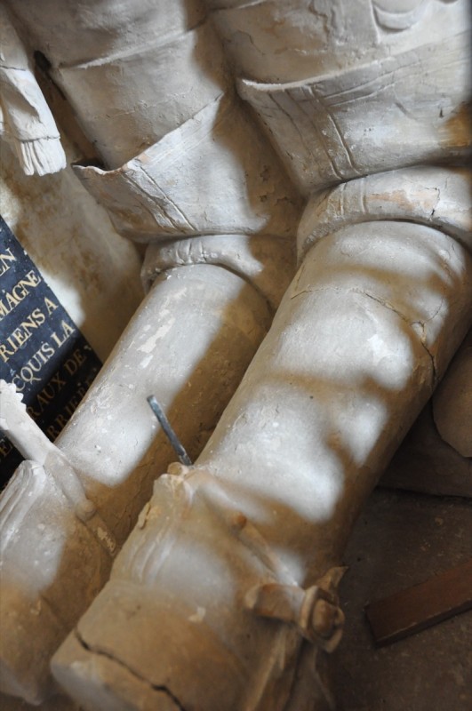 Atelier Giordani - Conservation - Restauration
Edifice – Mobilier - Sculpture – Objets d’art – Moulage –
Pierre, bois métal, polychromie et dorure - Travaux de restauration des six orants des seigneurs d’Aubigny - Statue en pierre et terre cuite - Déposés, traités en atelier et remontés

OPÉRATIONS RÉALISÉES
-	Dépose, transport, repose
-	Nettoyage microsablage et par compresses
-	Consolisation au silicate d’éthyle
-	Extraction des goujons ferreux
-	Collage et goujonnage (goujon carbone)
-	Ragréages et rejointoiement
-	Harmonisation