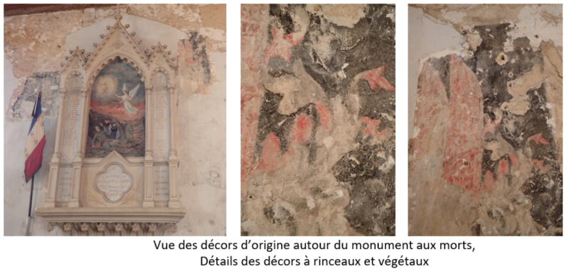 Atelier Giordani - Conservation - Restauration
Edifice – Mobilier - Sculpture – Objets d’art – Moulage –
Pierre, bois métal, polychromie et dorure - Diagnostic, bilan sanitaire et sondages extérieur et intérieur de l’édifice - Pierre et bois, polychrome - OPÉRATIONS RÉALISÉES : 

- Sondage, étude, analyse de stratigraphies sur éléments sculptés, enduits, couches picturales murales et sur mobilier
- Micro prélèvements
- Analyse et corrélation des résultats
- Ébauche de chronologie générale