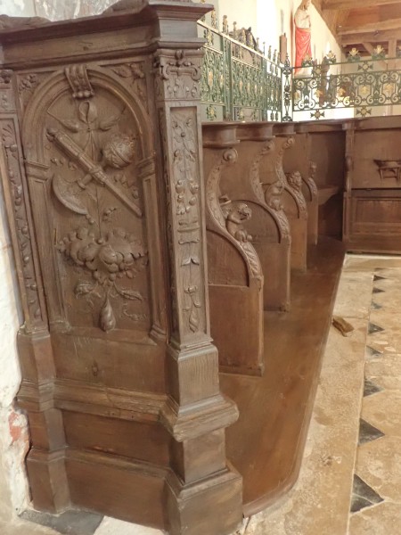 Atelier Giordani - Conservation - Restauration
Edifice – Mobilier - Sculpture – Objets d’art – Moulage –
Pierre, bois métal, polychromie et dorure - Restauration de stalles - Fer forgé et bois - - Nettoyage et purge des éléments dégradés
- Traitement fongicide et insecticide par anoxie dynamique
- Consolidation chimique des bois fragilisés
- Vérification des assemblages et remise en jeu des miséricordes
- Greffes, renforts, collages et comblements
- Harmonisation
- Cirage