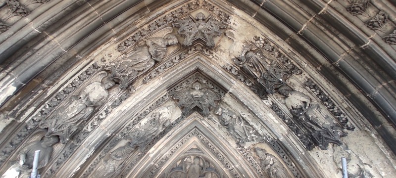 Atelier Giordani - Conservation - Restauration
Edifice – Mobilier - Sculpture – Objets d’art – Moulage –
Pierre, bois métal, polychromie et dorure - Portail des Marmousets de l'Abbatiale Saint Ouen - Pierre calcaire - - Nettoyage par micro gommage
- Nettoyage par compresse d'ammonium
- Traitement fongicide et biocide
- consolidation chimique de la pierre 
- Ragréage par mortier Altar et modelage
- Patine 
- Moulage et tirage d'une statue en l'état