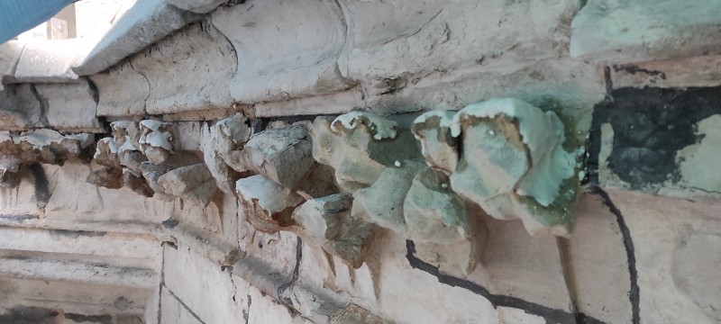 Atelier Giordani - Conservation - Restauration
Edifice – Mobilier - Sculpture – Objets d’art – Moulage –
Pierre, bois métal, polychromie et dorure - Portail des Marmousets de l'Abbatiale Saint Ouen - Pierre calcaire - - Nettoyage par micro gommage
- Nettoyage par compresse d'ammonium
- Traitement fongicide et biocide
- consolidation chimique de la pierre 
- Ragréage par mortier Altar et modelage
- Patine 
- Moulage et tirage d'une statue en l'état