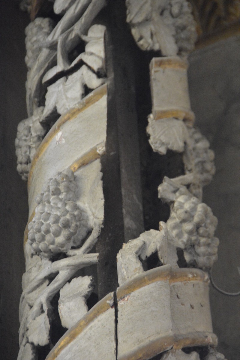 Atelier Giordani - Conservation - Restauration
Edifice – Mobilier - Sculpture – Objets d’art – Moulage –
Pierre, bois métal, polychromie et dorure - Restauration du retable de la chapelle Saint-Martin des Vicaires - Bois polychrome et doré 
(dorure à la détrempe) - OPÉRATIONS RÉALISÉES
Travaux de menuiserie et traitement 
de conservation/restauration

- Anoxie dynamique 
- Consolidation 
- Refixage 
- Comblements  
- Réintégration colorée 

Dorure, dépose et remontage assurés par l’entreprise