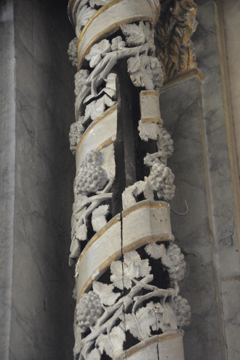 Atelier Giordani - Conservation - Restauration
Edifice – Mobilier - Sculpture – Objets d’art – Moulage –
Pierre, bois métal, polychromie et dorure - Restauration du retable de la chapelle Saint-Martin des Vicaires - Bois polychrome et doré 
(dorure à la détrempe) - OPÉRATIONS RÉALISÉES
Travaux de menuiserie et traitement 
de conservation/restauration

- Anoxie dynamique 
- Consolidation 
- Refixage 
- Comblements  
- Réintégration colorée 

Dorure, dépose et remontage assurés par l’entreprise