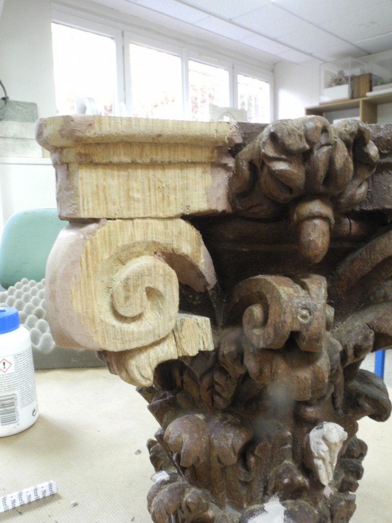 Atelier Giordani - Conservation - Restauration
Edifice – Mobilier - Sculpture – Objets d’art – Moulage –
Pierre, bois métal, polychromie et dorure - Travaux de restauration du mobilier classé de la chapelle -  - OPÉRATIONS RÉALISÉES
LOT 1 Menuiserie-ébénisterie 
LOT 2: Polychromie-statuaire

Trois tranches :

Tranche 1 :
-	Chancel
-	Édicule
-	Retable de la Vierge
-	Colonnes isolées
-	2 bas-reliefs 

Tranche 2 :
-	Maître-autel
-	2 colonnes torses
-	Portes latérales et encadrement

Tranche 3 :
-	Reliquaires, chandeliers, étuis à crosse
-	Statuaire