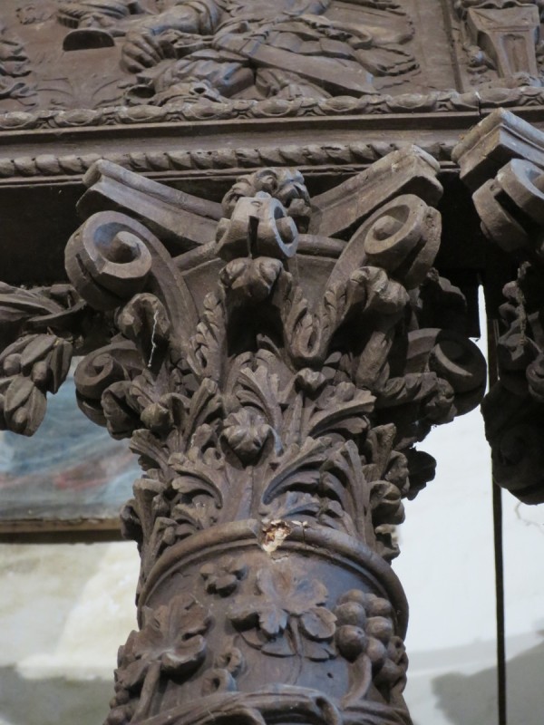 Atelier Giordani - Conservation - Restauration
Edifice – Mobilier - Sculpture – Objets d’art – Moulage –
Pierre, bois métal, polychromie et dorure - Travaux de restauration du mobilier classé de la chapelle -  - OPÉRATIONS RÉALISÉES
LOT 1 Menuiserie-ébénisterie 
LOT 2: Polychromie-statuaire

Trois tranches :

Tranche 1 :
-	Chancel
-	Édicule
-	Retable de la Vierge
-	Colonnes isolées
-	2 bas-reliefs 

Tranche 2 :
-	Maître-autel
-	2 colonnes torses
-	Portes latérales et encadrement

Tranche 3 :
-	Reliquaires, chandeliers, étuis à crosse
-	Statuaire