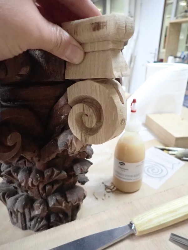 Atelier Giordani - Conservation - Restauration
Edifice – Mobilier - Sculpture – Objets d’art – Moulage –
Pierre, bois métal, polychromie et dorure - Travaux de restauration du mobilier classé de la chapelle -  - OPÉRATIONS RÉALISÉES
LOT 1 Menuiserie-ébénisterie 
LOT 2: Polychromie-statuaire

Trois tranches :

Tranche 1 :
-	Chancel
-	Édicule
-	Retable de la Vierge
-	Colonnes isolées
-	2 bas-reliefs 

Tranche 2 :
-	Maître-autel
-	2 colonnes torses
-	Portes latérales et encadrement

Tranche 3 :
-	Reliquaires, chandeliers, étuis à crosse
-	Statuaire