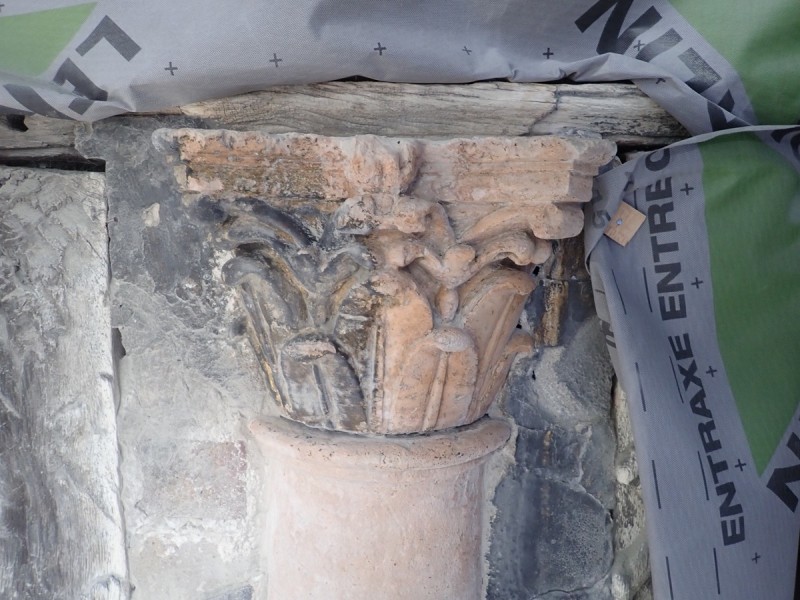 Atelier Giordani - Conservation - Restauration
Edifice – Mobilier - Sculpture – Objets d’art – Moulage –
Pierre, bois métal, polychromie et dorure - Restauration des éléments en bois sculpté et des colonnes et dalles gravées en pierre - Bois sculpté et pierre - OPÉRATIONS RÉALISÉES
Bois sculpté :
- Dépose partielle 
- Traitement insecticide curatif et préventif
- Renfort et doublage
- Greffes de sculptures, pose de flipots
- Bouchage
- Retouche
- Protection finale