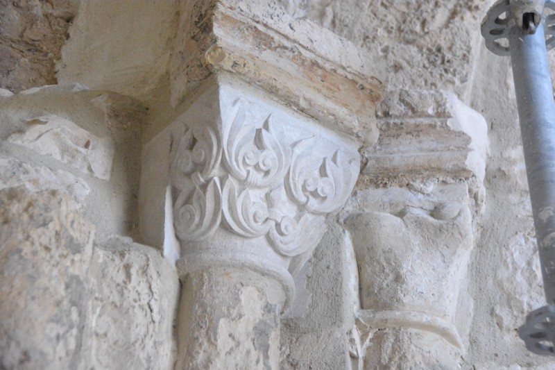 Atelier Giordani - Conservation - Restauration
Edifice – Mobilier - Sculpture – Objets d’art – Moulage –
Pierre, bois métal, polychromie et dorure - Restauration des ruines des bâtiments conventuels et du chœur de l’église Notre-Dame -  - OPÉRATIONS RÉALISÉES
- Dépoussiérage
- Pré-consolidation
- Traitement biocide
- Nettoyage par micro gommage
- Nettoyage filmogène au latex
- Consolidation
- Purge des supports de ragréages
- Ragréages
- Estampage
- Bouchons sculptés
- Rejointoiement
- Collage, renforts et goujonnage
- Sculpture en pierre neuve
- Patine