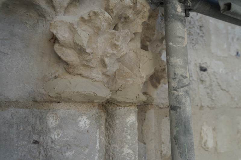 Atelier Giordani - Conservation - Restauration
Edifice – Mobilier - Sculpture – Objets d’art – Moulage –
Pierre, bois métal, polychromie et dorure - Restauration des ruines des bâtiments conventuels et du chœur de l’église Notre-Dame -  - OPÉRATIONS RÉALISÉES
- Dépoussiérage
- Pré-consolidation
- Traitement biocide
- Nettoyage par micro gommage
- Nettoyage filmogène au latex
- Consolidation
- Purge des supports de ragréages
- Ragréages
- Estampage
- Bouchons sculptés
- Rejointoiement
- Collage, renforts et goujonnage
- Sculpture en pierre neuve
- Patine