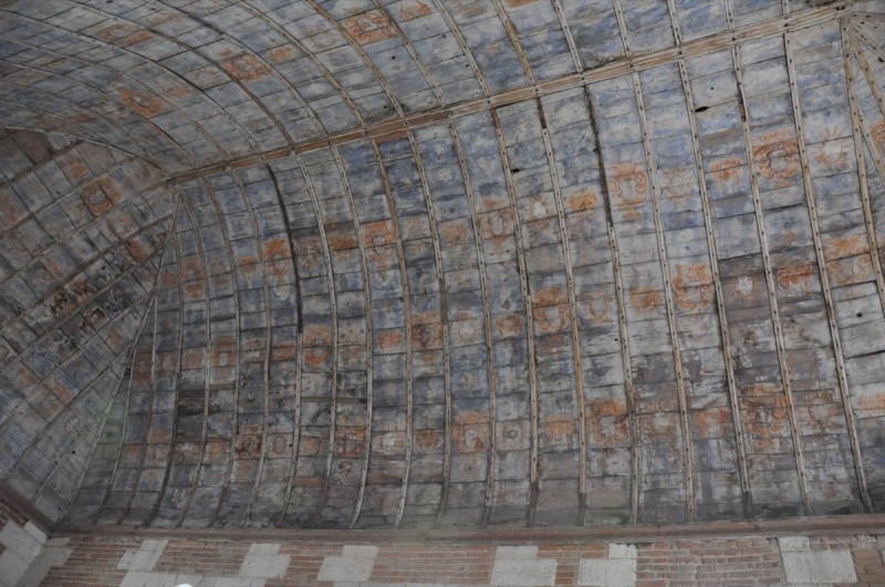 Atelier Giordani - Conservation - Restauration
Edifice – Mobilier - Sculpture – Objets d’art – Moulage –
Pierre, bois métal, polychromie et dorure - Conservation / restauration de la voûte en bois peinte - Voûte peinte avec décor doré - OPÉRATIONS RÉALISÉES
- Échafaudage et dépose de l’ensemble
- Greffes et compléments
- Consolidation des bois
- Dépoussiérage et nettoyage
- Masticage et réintégration minimale
- Harmonisation
- Couche de protection
- Repose